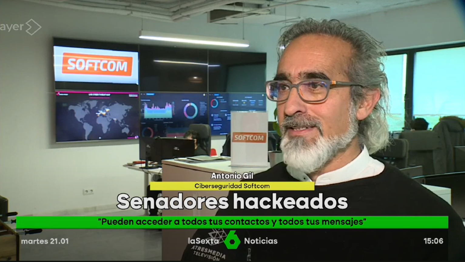 Entrevista con la sexta sobre caso de suplantación de identidad de Whatsapp